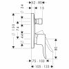 31493000 Hansgrohe Metris Jednouchwytowa bateria wannowa podtynkowa do iBox universal chrom